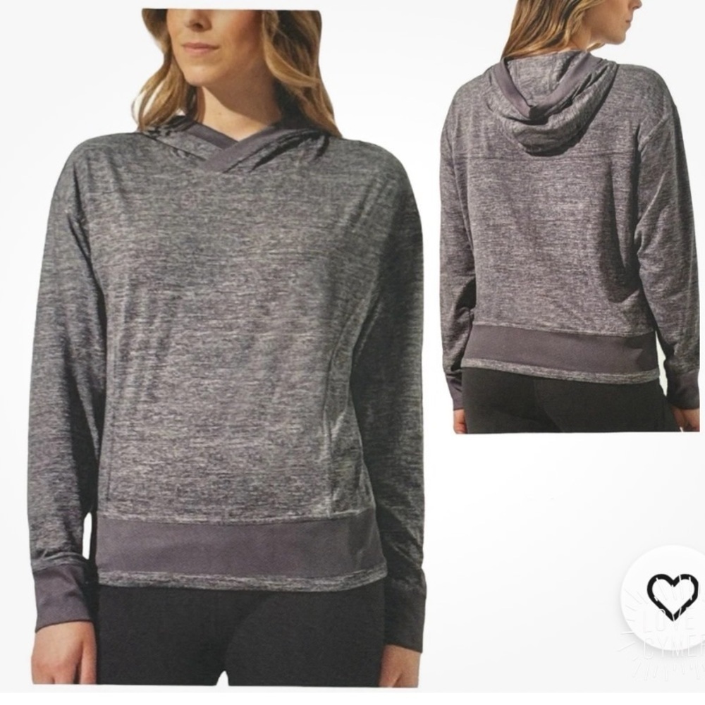 Mondetta Top Womens M
Gray Ultra Soft Pullover
Hoodie Loungewear